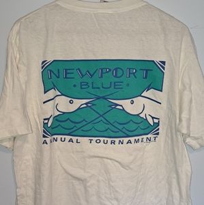 Vintage 1989 Newport Blue shirt